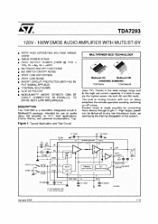 DataSheet TDA7293 pdf